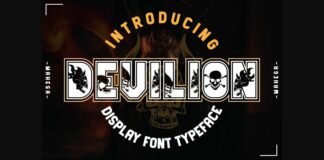 Devilion Font Poster 1