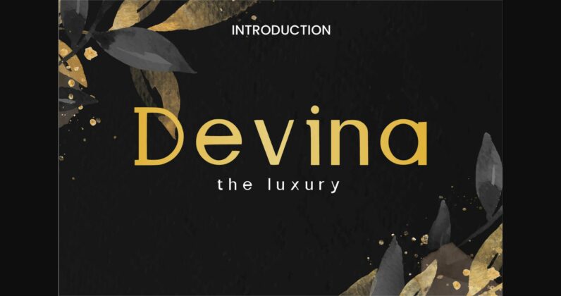 Devina Font Poster 3