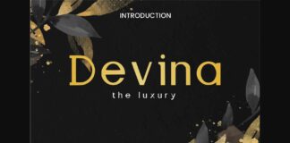 Devina Font Poster 1