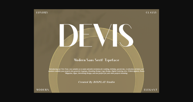 Devis Font Poster 3