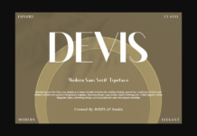 Devis Font Poster 1