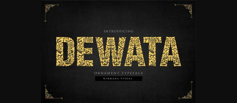 Dewata Font Poster 3