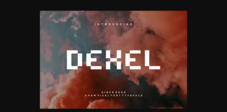 Dexel Font Poster 1