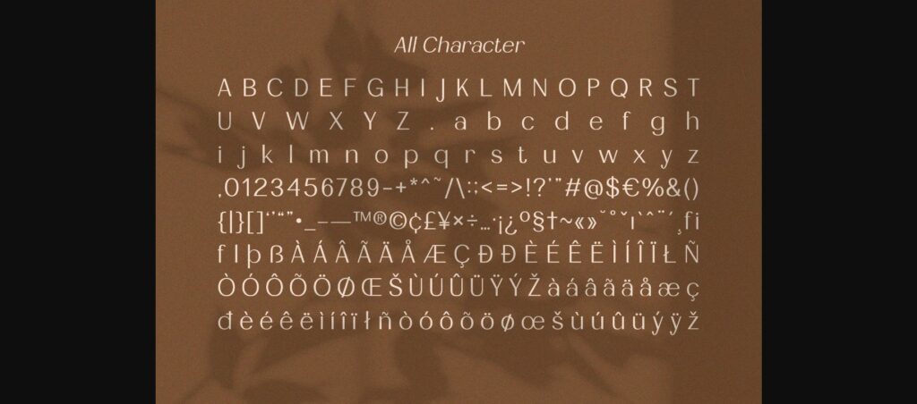 Diamend Font Poster 10