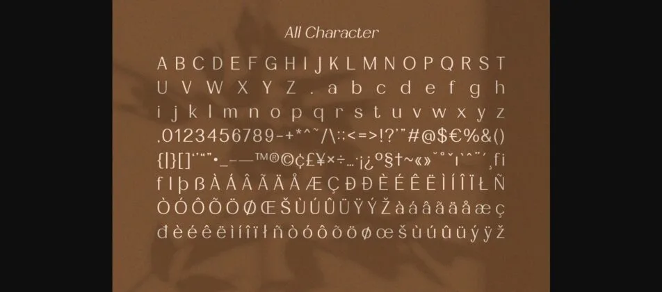 Diamend Font Poster 10