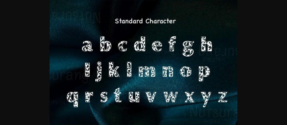 Diamond Font Poster 8