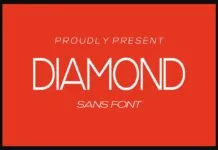 Diamond Font Diamond Font Poster 1