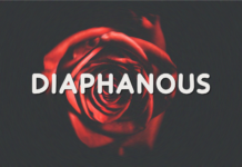 Diaphanous Font Poster 1