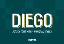 Diego Font Poster 1