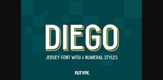 Diego Font Poster 1