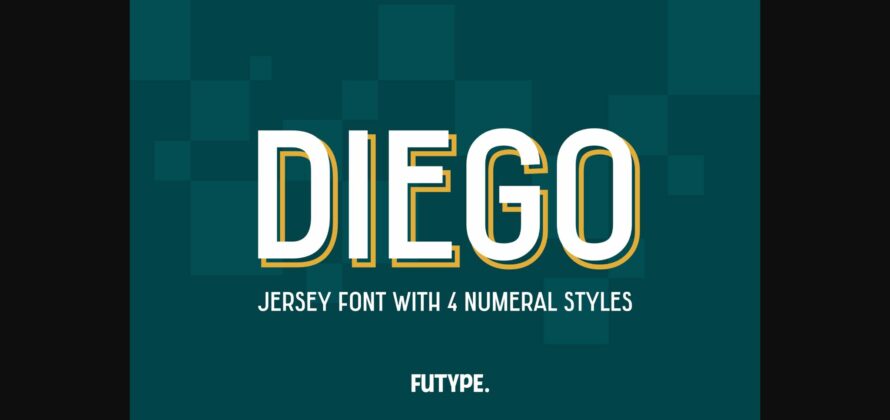 Diego Font Poster 1