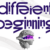 Different Beginning Font