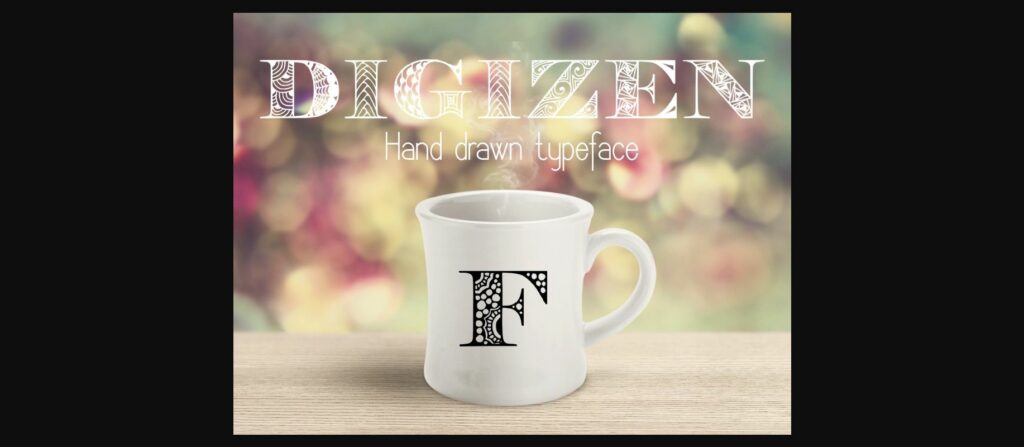 Digizen Font Poster 1