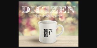 Digizen Font Poster 1