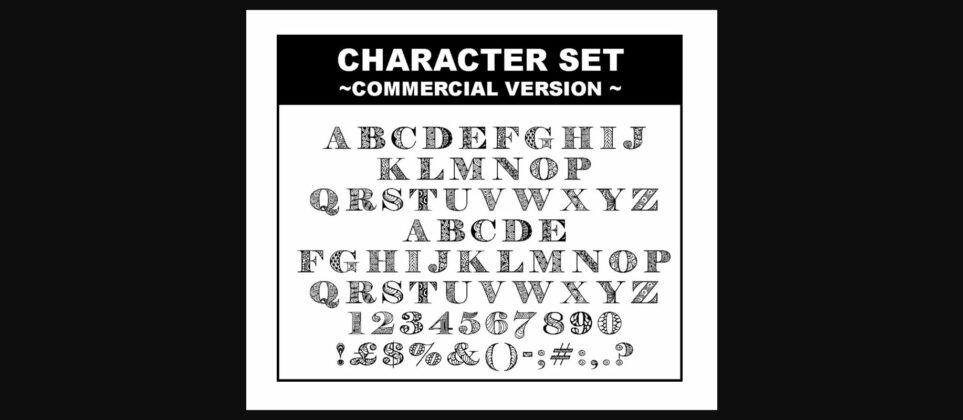Digizen Font Poster 4