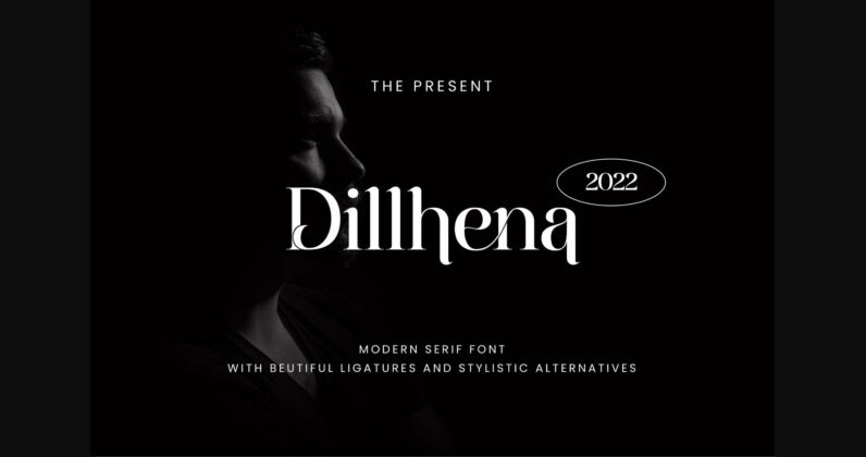 Dillhena Font Poster 3