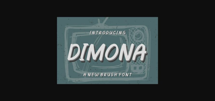 Dimona Font Poster 3