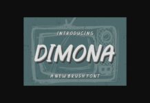Dimona Font Poster 1