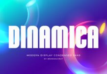 Dinamica Font Poster 1