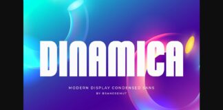 Dinamica Font Poster 1