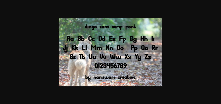 Dingo Font Poster 4