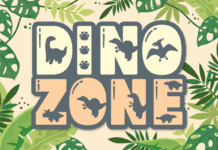 Dino Zone Font Poster 1