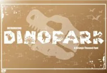 Dinopark Font Dinopark Font Poster 1