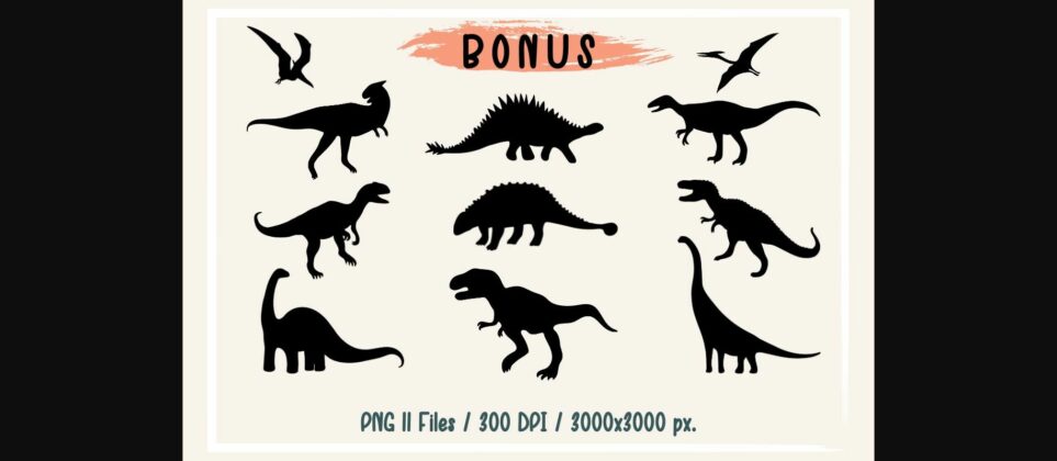 Dinopark Font Poster 9
