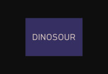 Dinosour Font Poster 1