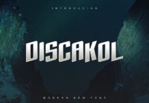 Discakol Font Poster 1