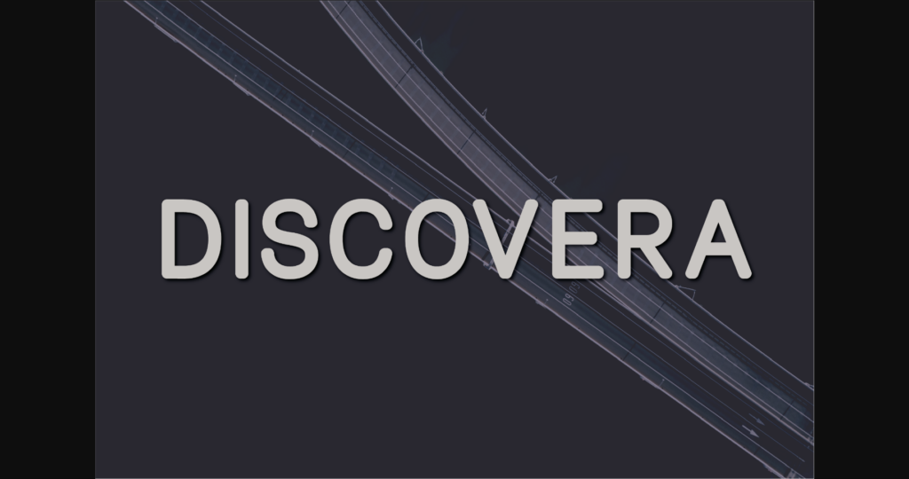 Discovera Font Poster 1