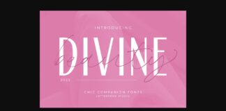 Divine Beauty Font Poster 1