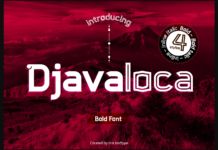 Djavaloca Font Poster 1