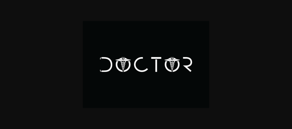Doctor Font Poster 3