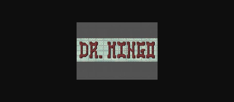 Doctor Mingo Font Poster 3