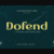 Dofend Font