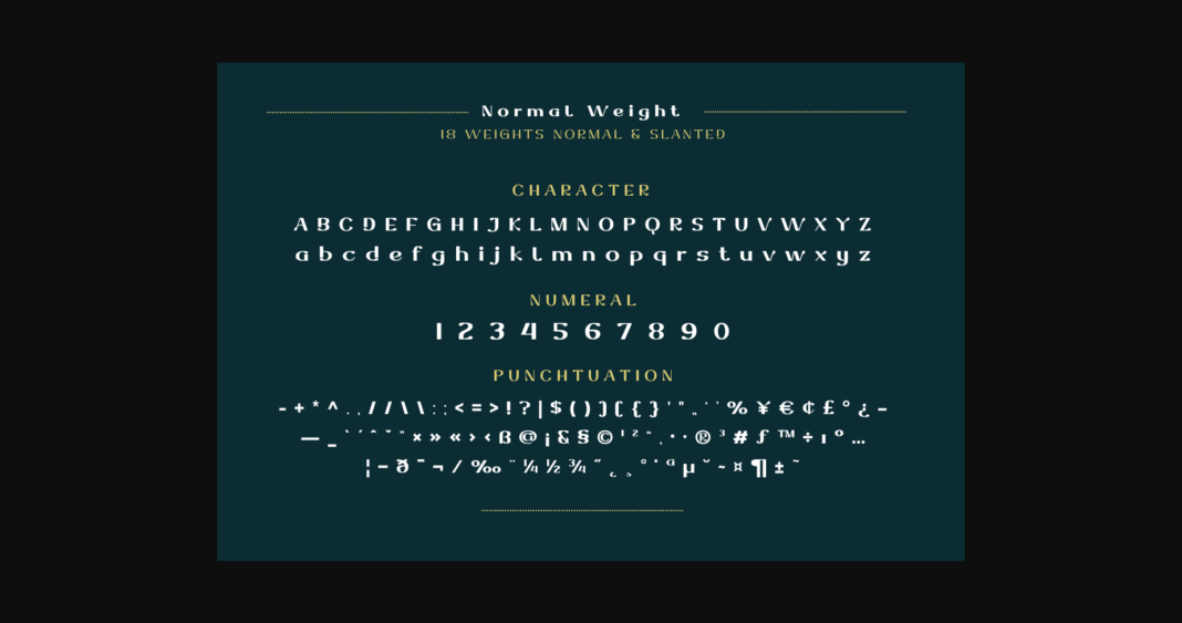 Dofend Font Poster 7