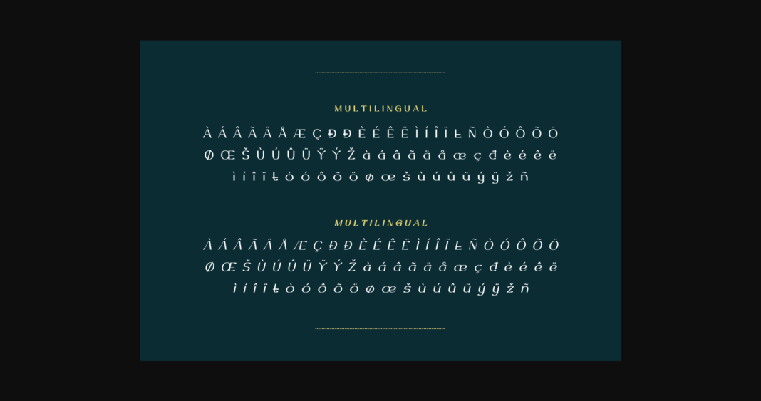 Dofend Font Poster 9