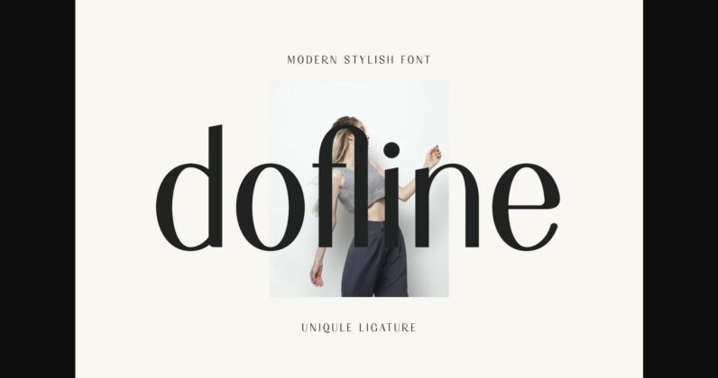 Dofline Font Poster 3