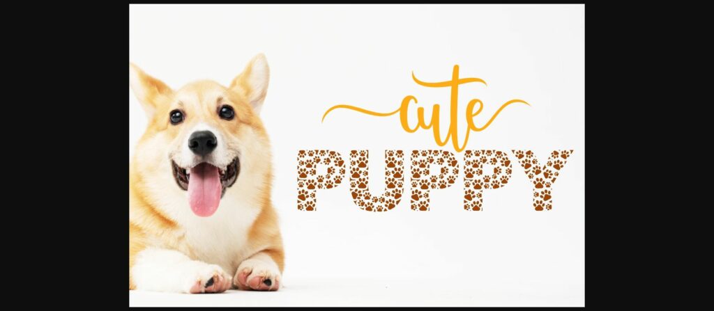 Dog Style Font Font Poster 5