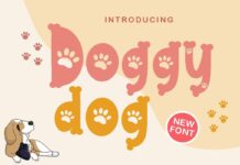 Doggy Dog Font Poster 1