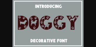 Doggy Font Poster 1