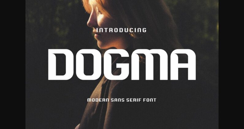 Dogma Font Poster 3