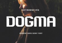Dogma Font Poster 1
