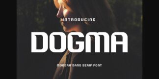 Dogma Font Poster 1