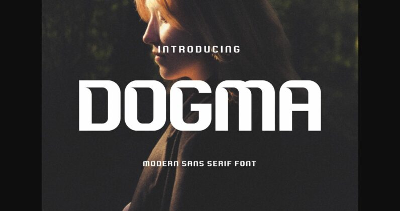 Dogma Font Poster 1