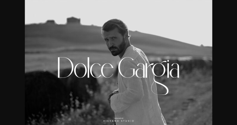 Dolce Gargia Font Poster 3