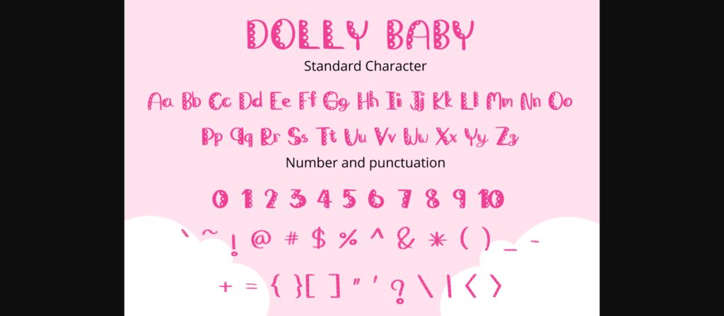 Dolly Baby Style Font Poster 5