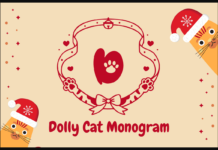Dolly Cat Monogram Font Dolly Cat Monogram Font Poster 1