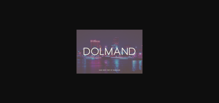 Dolmand Font Poster 1